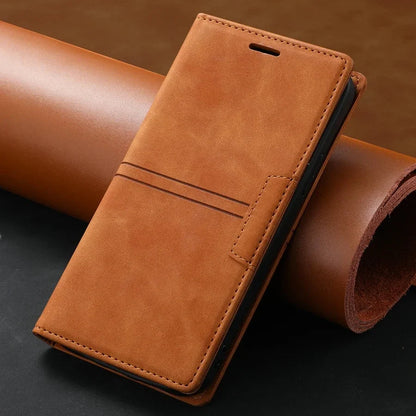 Nordholm Lederen Wallet Flip Case – Stijlvolle Bescherming voor Google Pixel