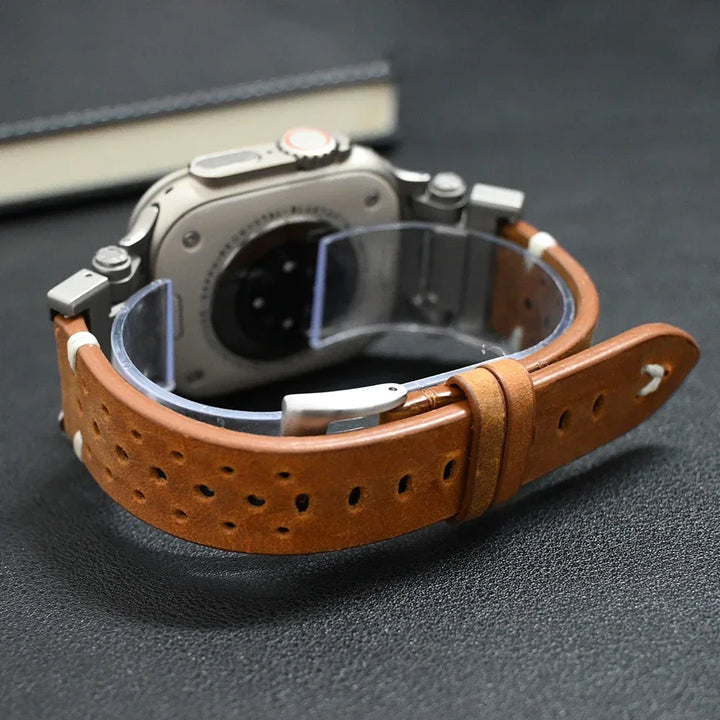 Echte Leren Apple Watch Band – Stijlvolle & Duurzame Horlogeband voor Jouw Apple Watch