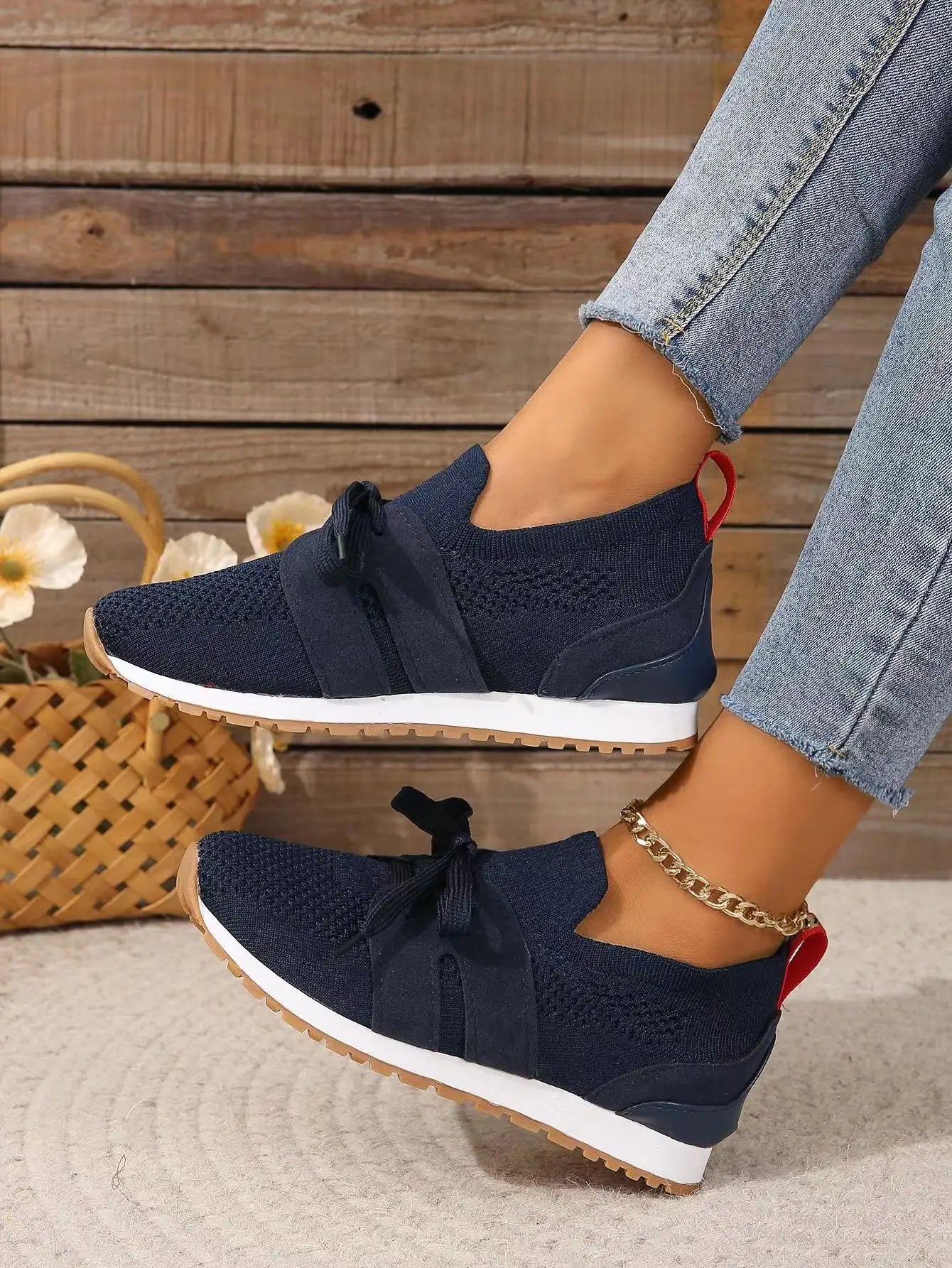 Trendy En Comfortabele Ademende Dames Sneakers - Sarah