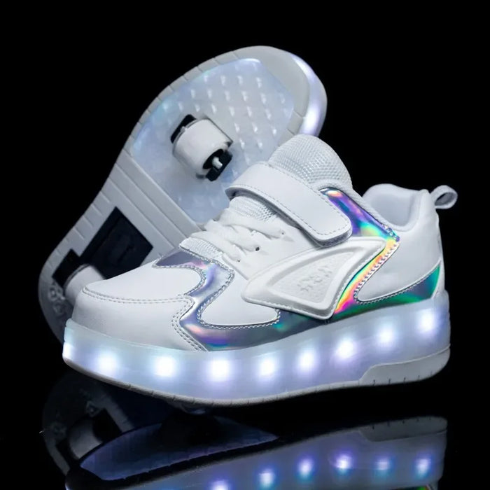 GlowRoller LED Wieltjeschoenen voor Kinderen – Verlichte Fun en Beweging