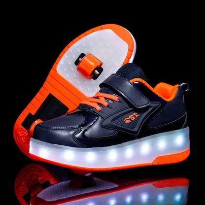 GlowRoller LED Wieltjeschoenen voor Kinderen – Verlichte Fun en Beweging