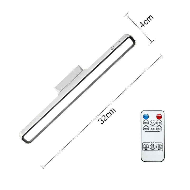 Minimalistische LED-bureaulamp met touchbediening