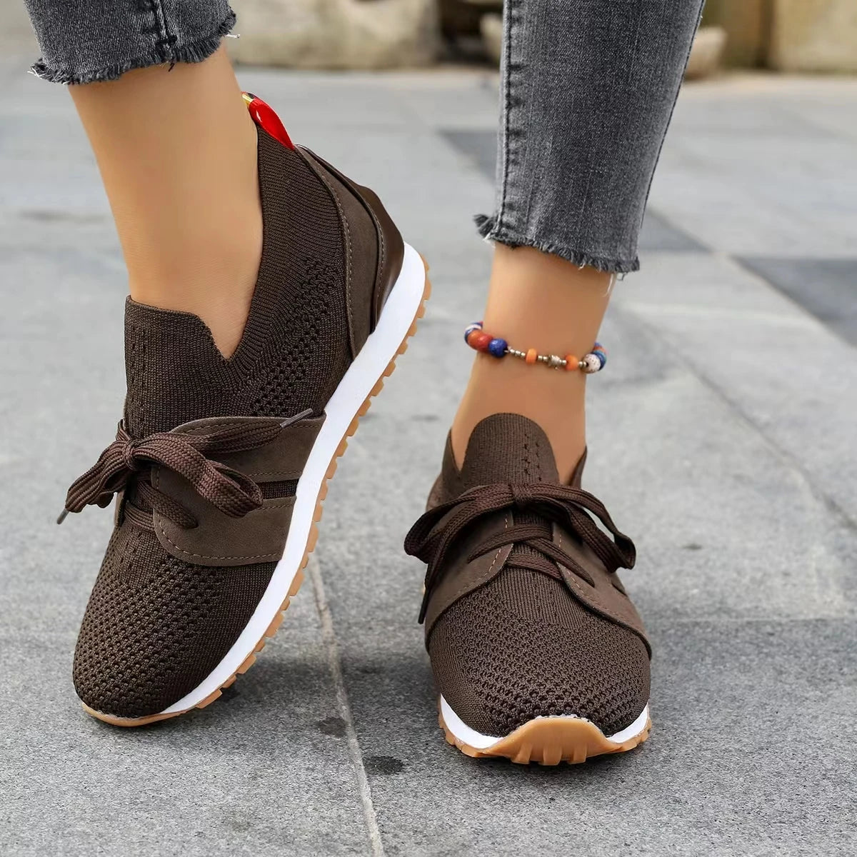 Trendy En Comfortabele Ademende Dames Sneakers - Sarah