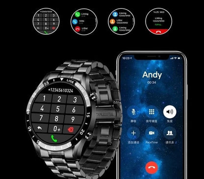 Luxe SmartWatch 4G – Elegante en Verbonden Stijl met Bellen en Connectiviteit