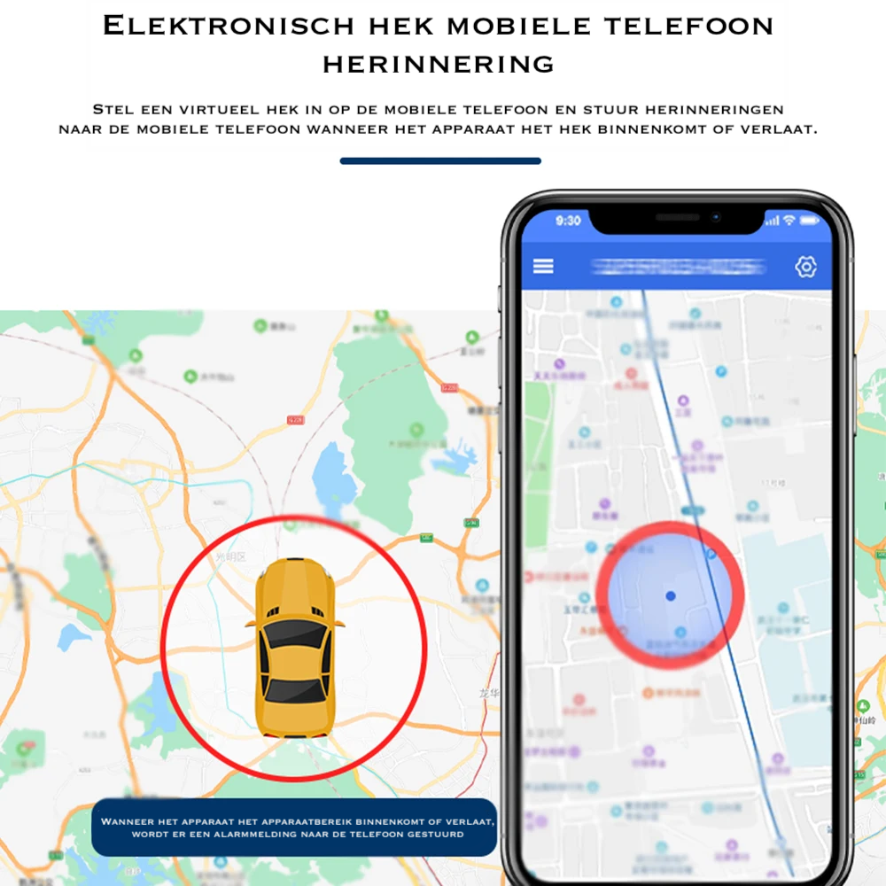 EasyTrack GPS - Magnetische GPS-Tracker voor controle op al je vervoersmiddelen