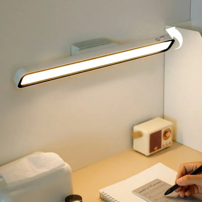 Minimalistische LED-bureaulamp met touchbediening