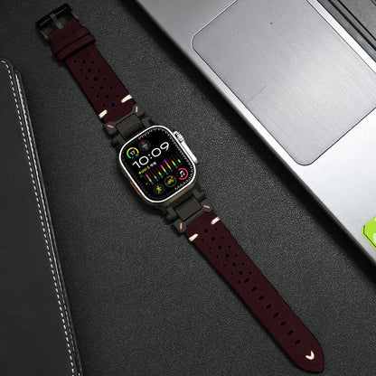 Echte Leren Apple Watch Band – Stijlvolle & Duurzame Horlogeband voor Jouw Apple Watch