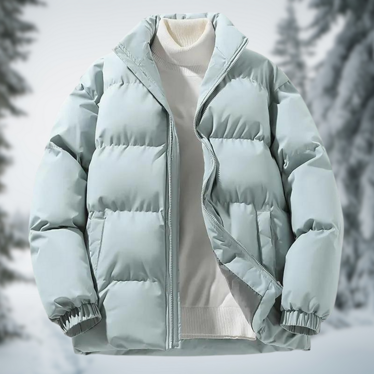 Comfortabele Losse Puffer Winterjas Voor Heren -  JACK