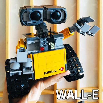 Wall-E Creatieve Bouwblokjes Set - Voor Eindeloze Bouwavonturen en Plezier