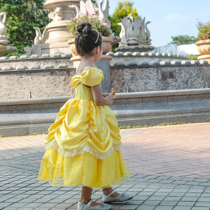 Liora Betoverende Prinsessenjurk – Sprookjesachtige Cosplay voor Kinderen