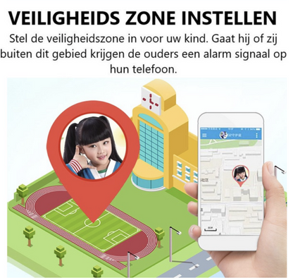 SafeWatch Kids – Waterdichte Smartwatch met Locatietracking, SOS-functie en Anti-Verlies Bescherming voor Kinderen