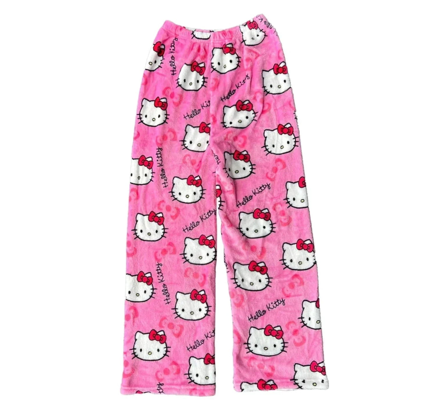 Hello Kitty Dames Pyjamabroek - Speels Comfort voor Dromerige Nachten