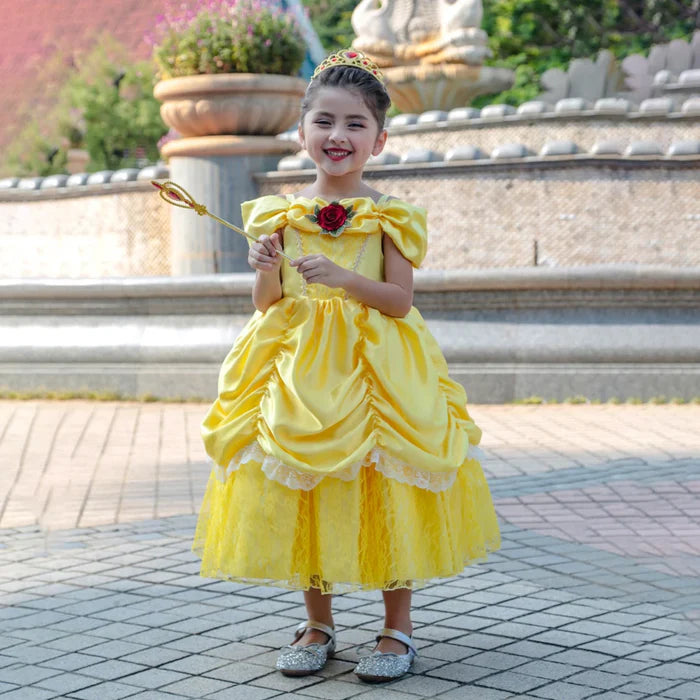 Liora Betoverende Prinsessenjurk – Sprookjesachtige Cosplay voor Kinderen