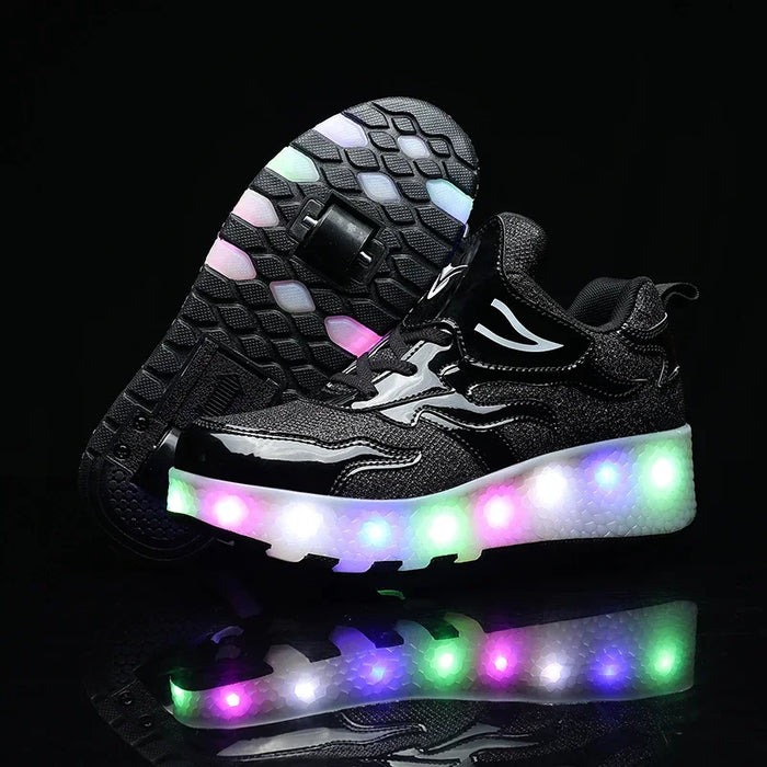 GlowRoller LED Wieltjeschoenen voor Kinderen – Verlichte Fun en Beweging