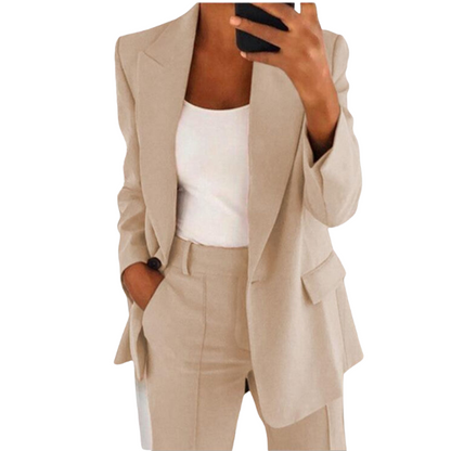 Chique Blazer en Broek Set Voor Dames - Zara