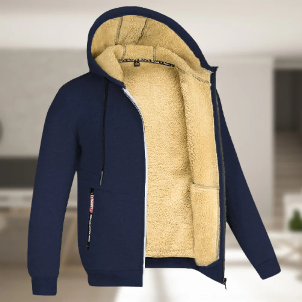 Edward - Stijlvolle Zip-Up Hoodie Jas voor Heren