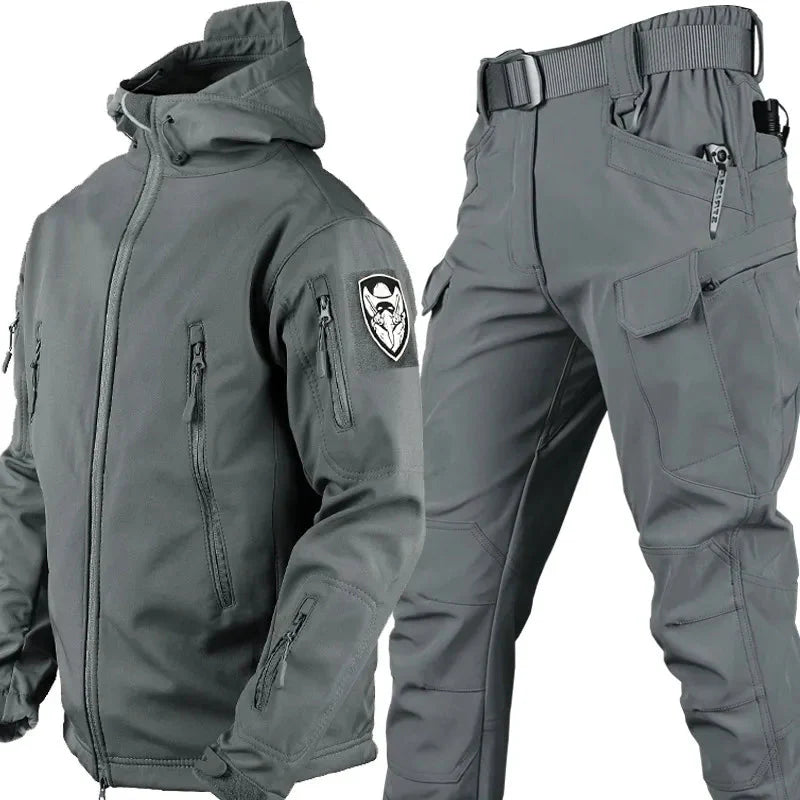 StormShield - Beschermende Wind- en Waterdichte Outdoor Jack en Broek Set