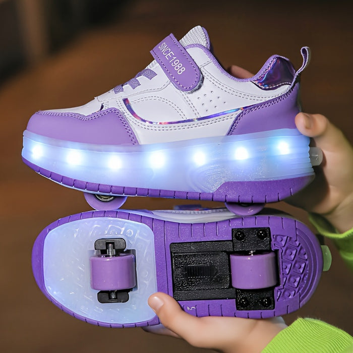 FlashRider – Lichtspektakel Roller Sneakers voor Kinderen