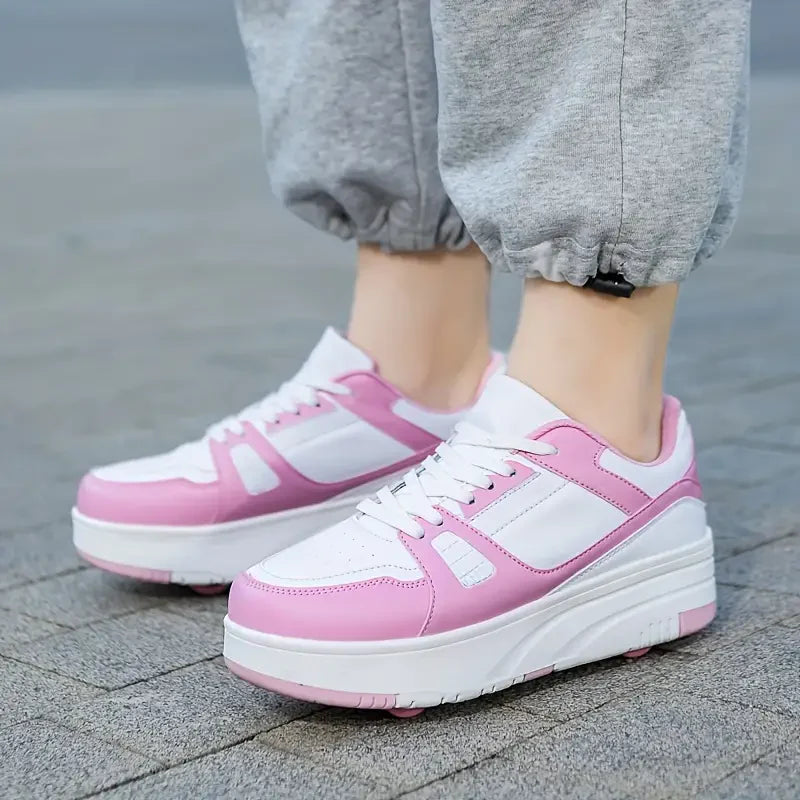 GlideKicks - Stoere Sneakers met Wieltjes voor Ultiem Plezier