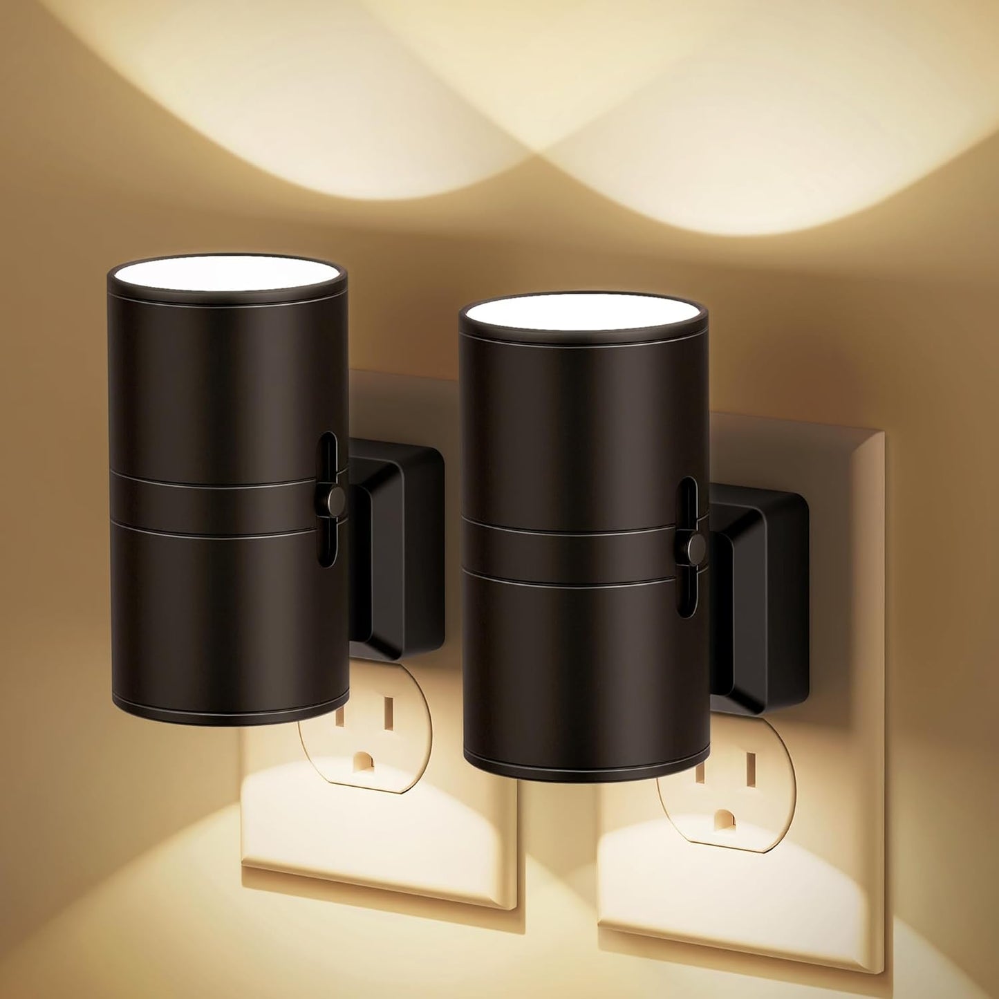 NightGlow Dimbare LED Nachtlamp – Schemersensor Plug-In voor Sfeervolle Verlichting in Elke Kamer