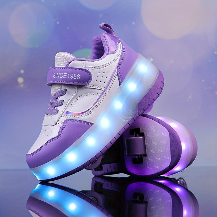 FlashRider – Lichtspektakel Roller Sneakers voor Kinderen