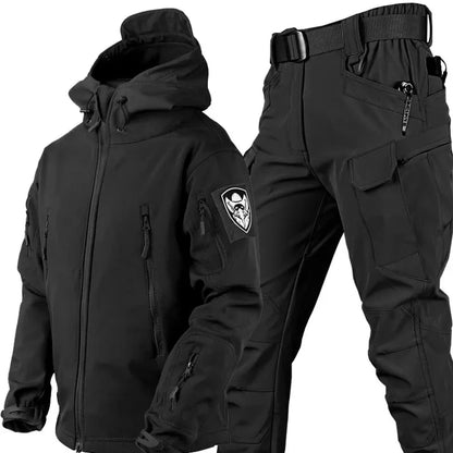 StormShield - Beschermende Wind- en Waterdichte Outdoor Jack en Broek Set