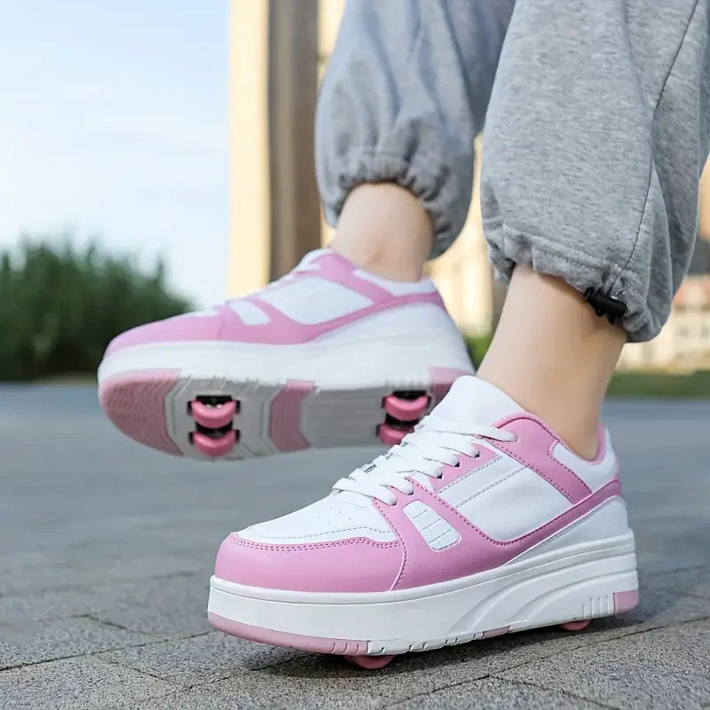 GlideKicks - Stoere Sneakers met Wieltjes voor Ultiem Plezier