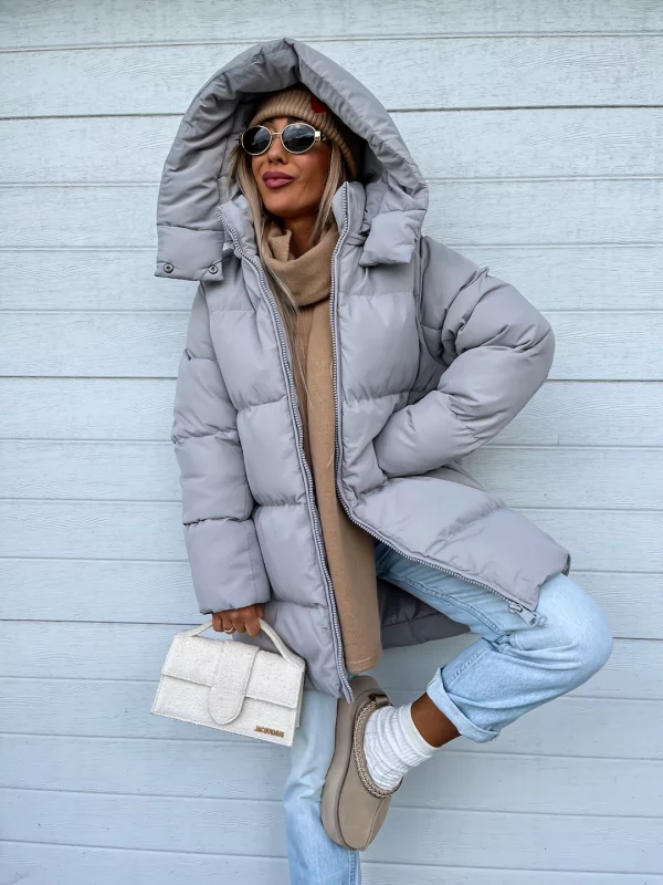 Casual Puffer Winterjas Voor Dames - JANNET