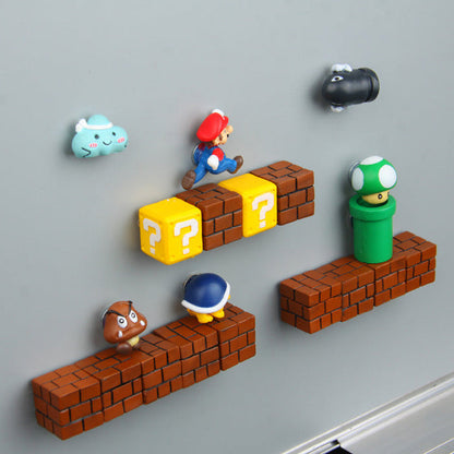 MarioMagnet – Vrolijke Koelkastmagneten voor Fans van Super Mario - Keukendecoratie