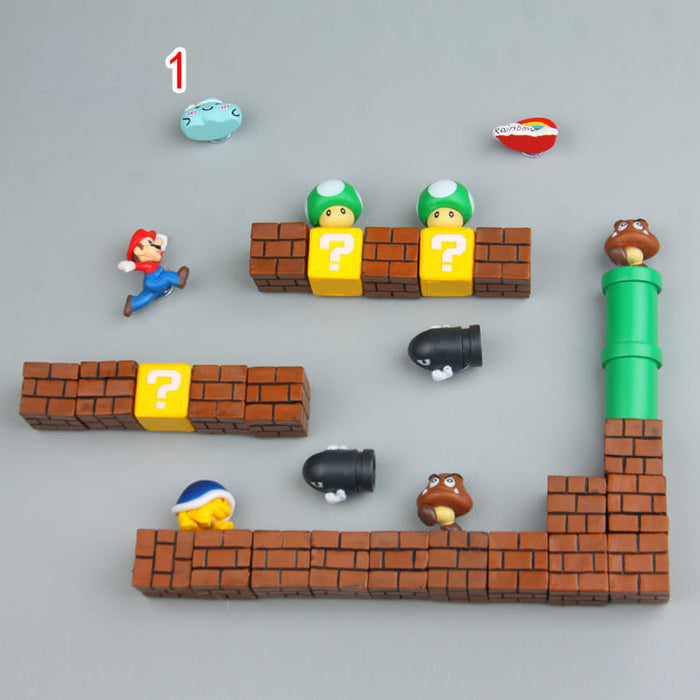 MarioMagnet – Vrolijke Koelkastmagneten voor Fans van Super Mario - Keukendecoratie