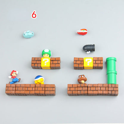 MarioMagnet – Vrolijke Koelkastmagneten voor Fans van Super Mario - Keukendecoratie