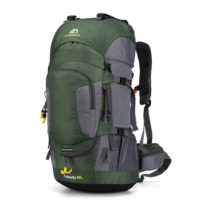 TrailMaster 60L Backpack – Waterdichte Rugzak voor Avontuurlijke Reizen