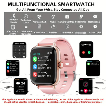 SmartFit Touch - Stijlvolle Slimme Horloge met Activiteitstracker & Meldingen