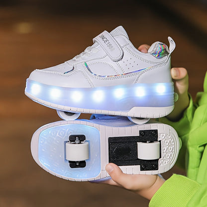 FlashRider – Lichtspektakel Roller Sneakers voor Kinderen