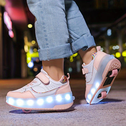 FlashRider – Lichtspektakel Roller Sneakers voor Kinderen