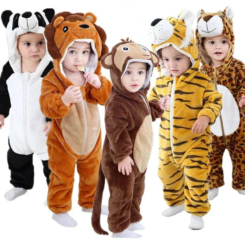 WildCubs Baby Onesies – Schattige Dierenpakjes voor Jouw Kleintje