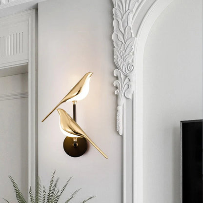 FlyBird - Moderne wandlamp in vogelvorm