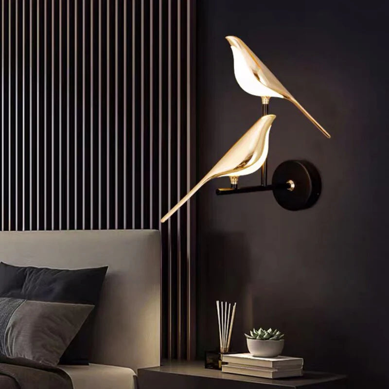 FlyBird - Moderne wandlamp in vogelvorm