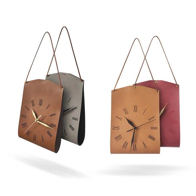 Moderne Handtasvormige Wandklok - Unieke Decoratieve Klok in de Vorm van een Tas