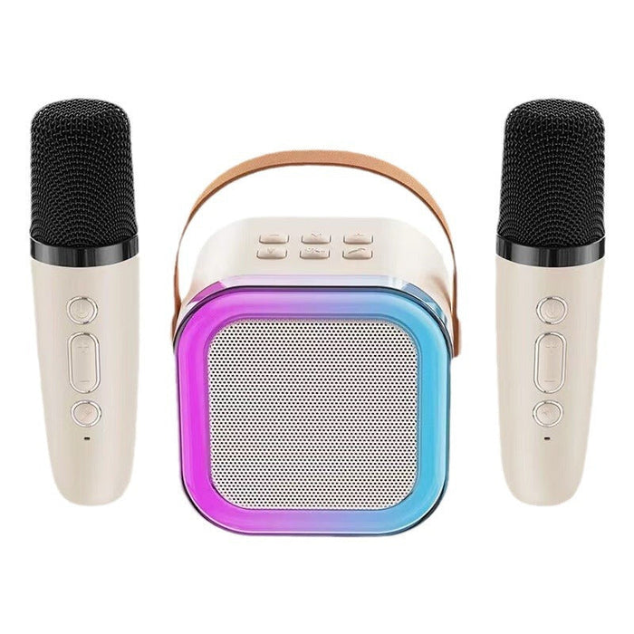 SingJoy Mini Karaoke Systeem – Draadloze Microfoons voor Onvergetelijke Zangmomenten