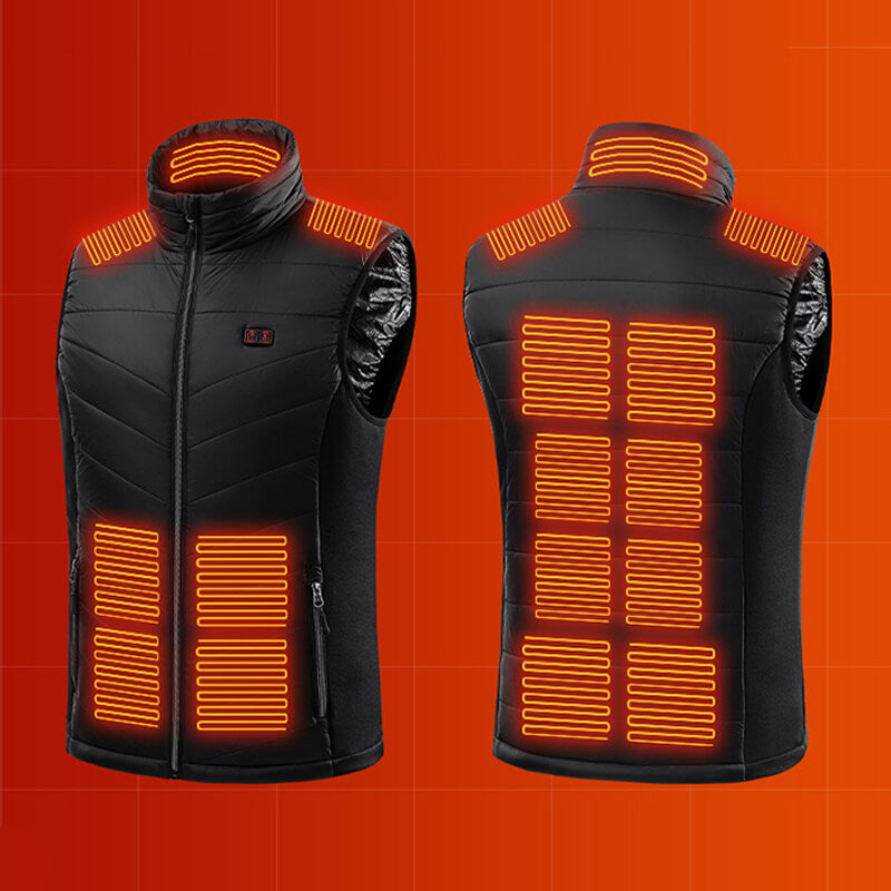 ThermoWarm Unisex Verwarmde Bodywarmer met Oplaadbare Batterij – Perfect voor de Koude Winterdagen