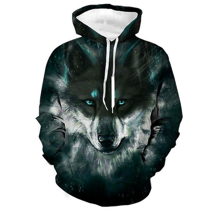 Unisex Gepersonaliseerde Hoodie – 3D Grafische Prints voor Casual Lente & Herfst Streetwear